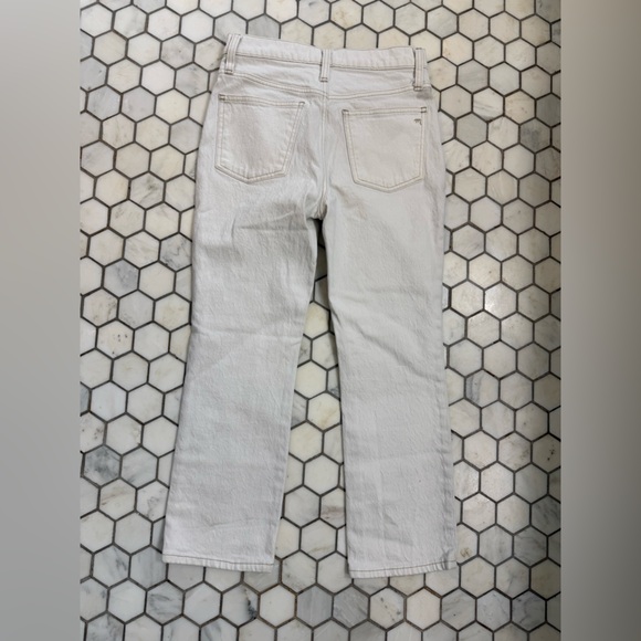 Madewell Cream Slim Semi Boot Denim Pants - Picture 4 of 6
